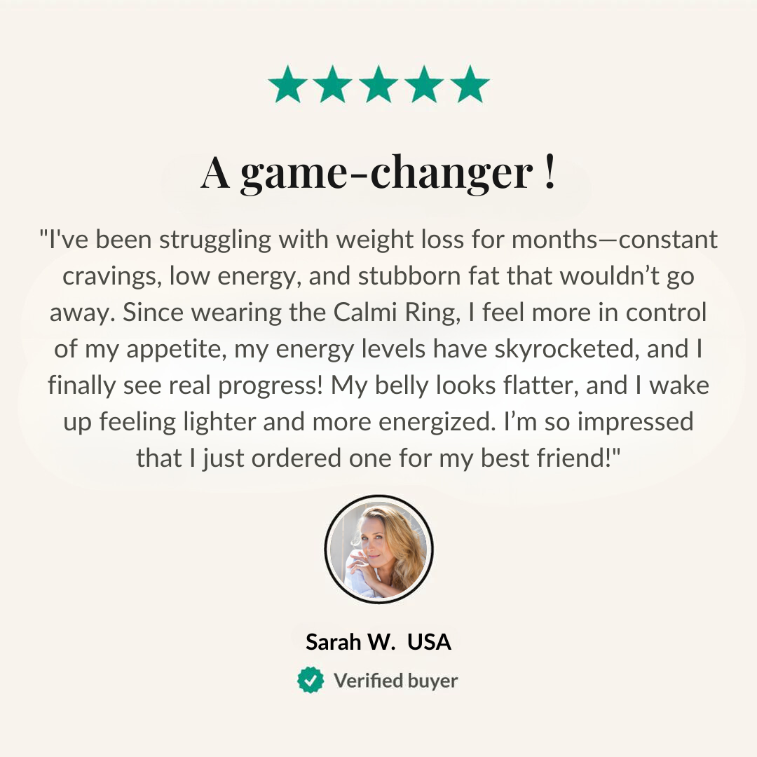 Calmi Ring - The Natural Weight Loss Ally